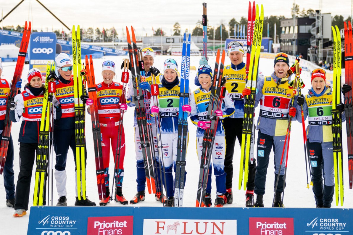 Παγκόσμιο Κύπελλο Σκι Αντοχής: Νικήτρια στο μεικτό ομαδικό του Φαλούν η Σουηδία (vid)